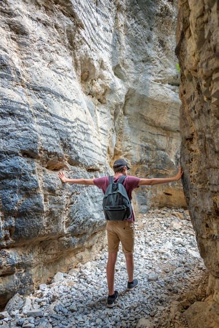 Imbros gorge walk and swimming at Frangokastello