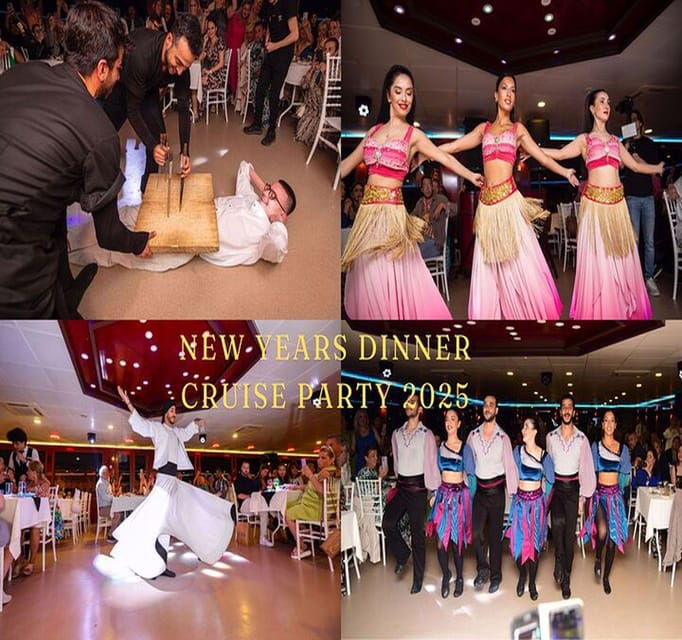 Istanbul: New Year’s Eve Bosphorus Dinner Cruise Party 2026