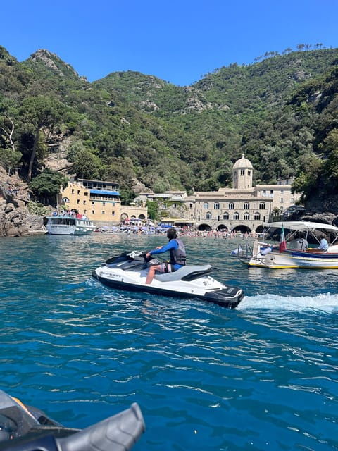 Jet Ski tour around the coast of Portofino