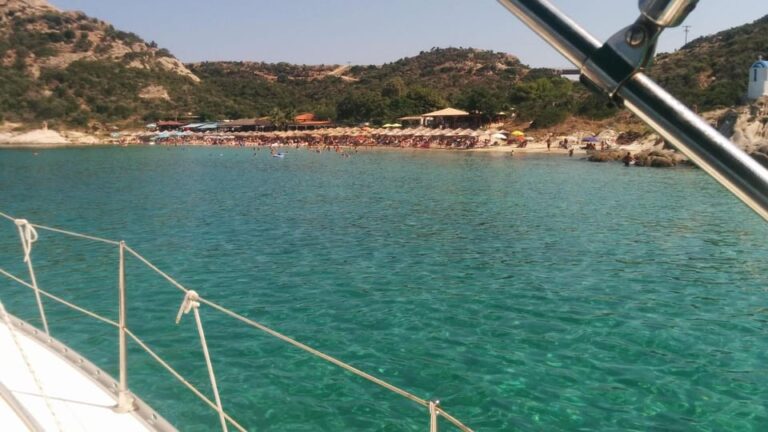 Kassandra: Waterfront Sailing Boat Tour of Secluded Coves