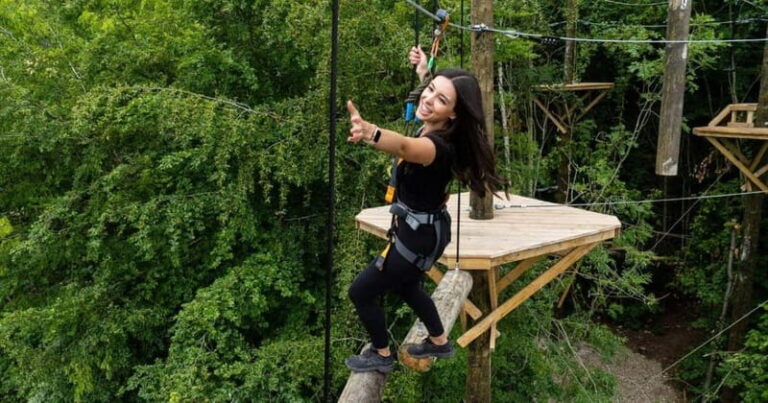 Kent: Treetop High Ropes Adventure Course