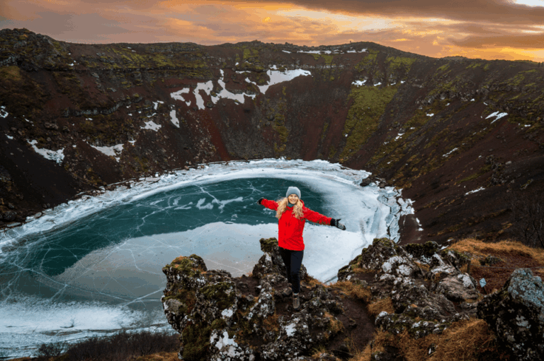 Kerið Volcanic Crater Admission Ticket