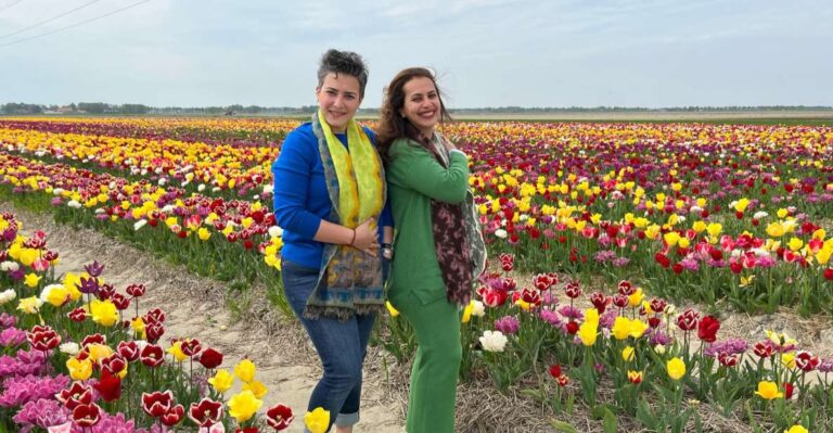 Keukenhof, Tulip Farm, Flower Fields & Windmills