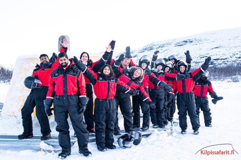 Kilpisjärvi: Border of Three Countries Snowmobile Safari