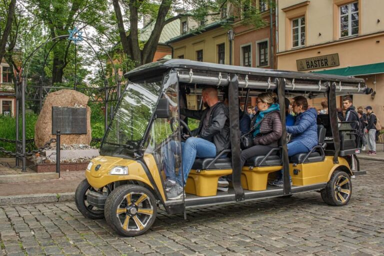 Krakow: Extended City Sightseeing Tour – Eco Buggy Golf Cart
