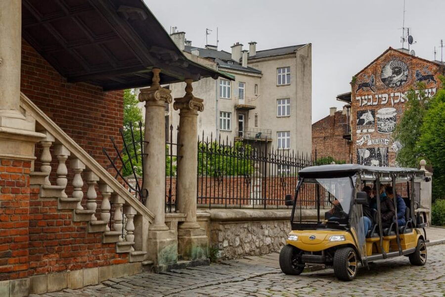 Krakow: Old Town - Kazimierz - Ghetto by Electric Golf Cart - Good To Know