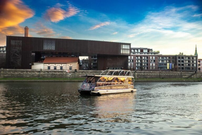 Krakow: Short River Cruise & Schindler’s Factory Guided Tour