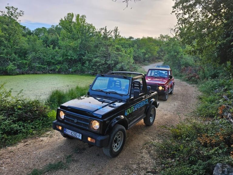 Krk: Sunset and Backcountry Off-Road Jeep Tour