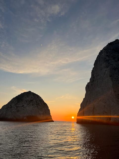 Laganas: Myzithres sunset experience with VIP speedboat