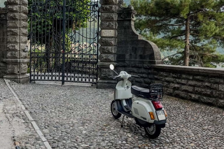 Lake Como: 4, 8, or 24-Hour Classic Vespa Rental & Delivery