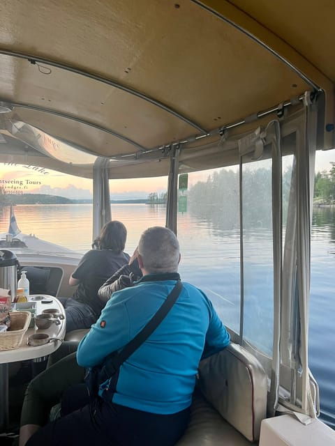 Lake Saimaa story cruise by Ecoboat in Puumala