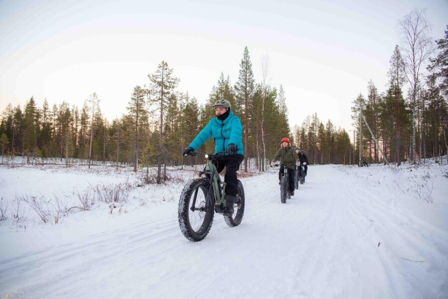 Levi: Reindeer Farm E-Fatbike Safari - An Authentic Way to Discover Lapland’s Winter Wonderland