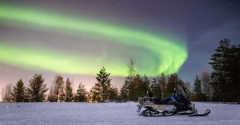 Levi: Snowmobile Northern Lights Hunting Trip