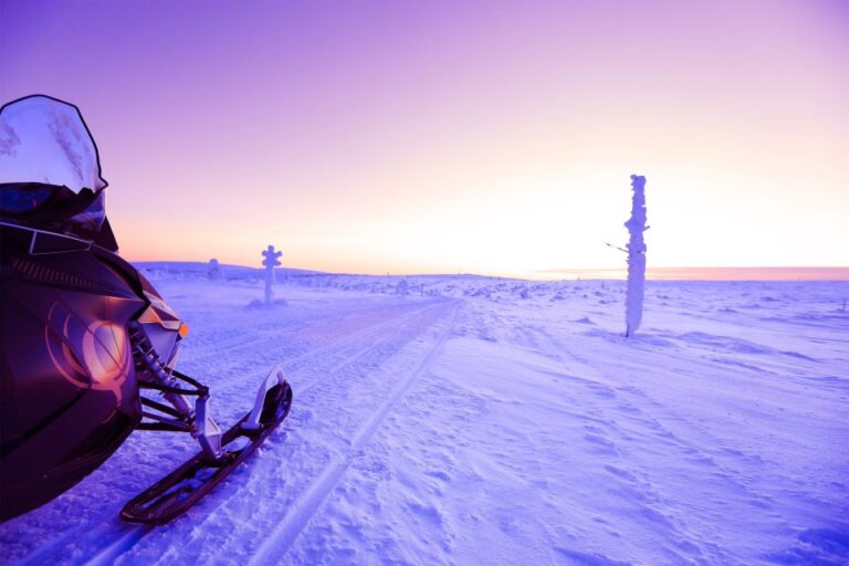 Levi: Snowmobile Tour to Snow Village