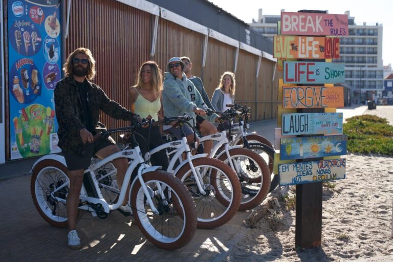Lisbon: Beach Electric Fat Bike Tour