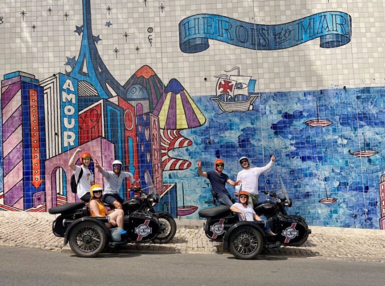 Lisbon : Belem Motorcycle Side-car Tour
