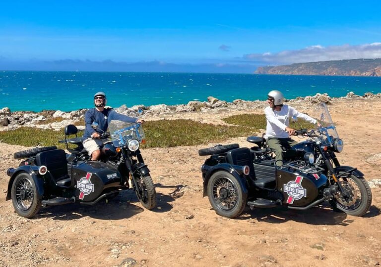 Lisbon : Cascais-Sintra Motorcycle side-car Tour