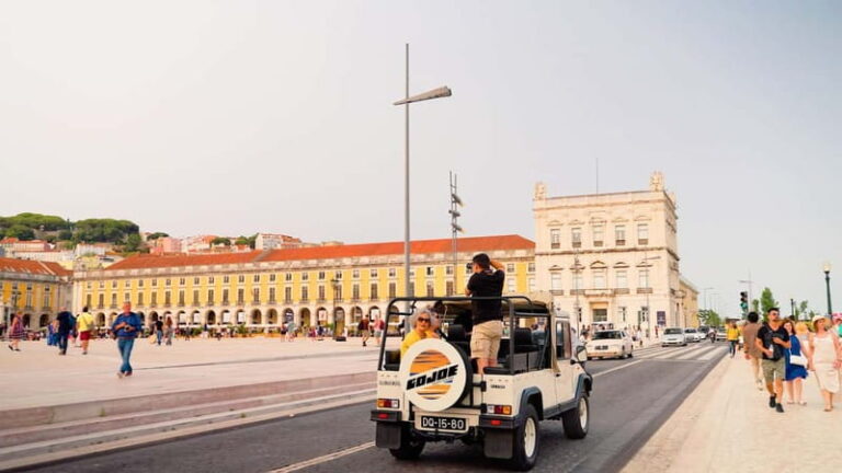 LISBON DAILY TOUR in a Vintage Jeep with FOOD&DRINK Tastings