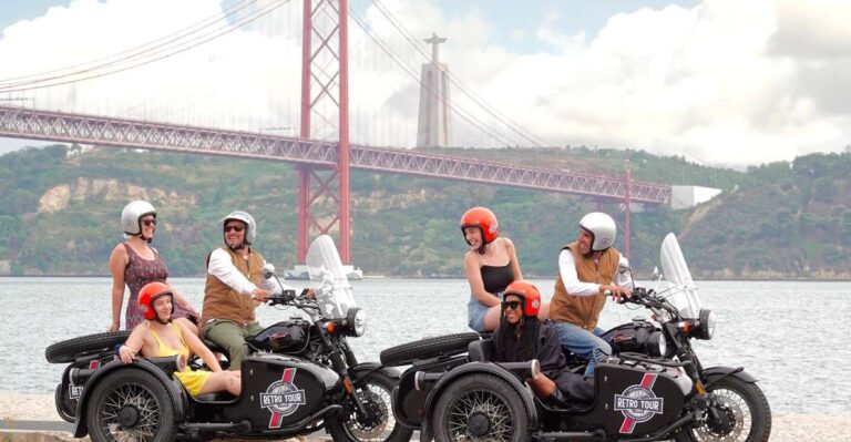 Lisbon : El Cristo-Rei Motorcycle Side-car Tour