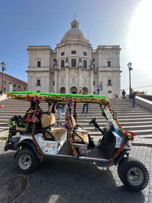 LISBON : Explore Old Town Alfama by Electric Tuk Tuk .