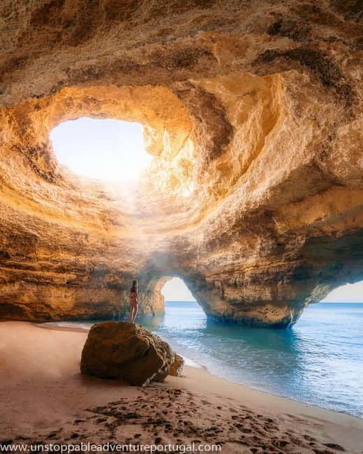 Lisbon: Private Day trip to Algarve, Benagil cave,Portimao