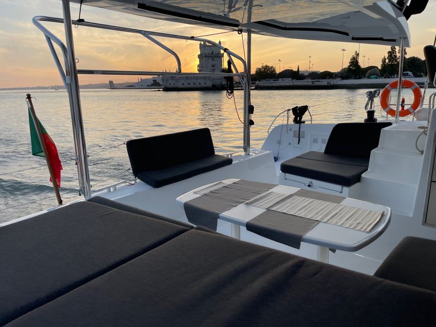 Lisbon: Sunset and Wine Luxury Catamaran Cruise - An Elegant Way to See Lisbon