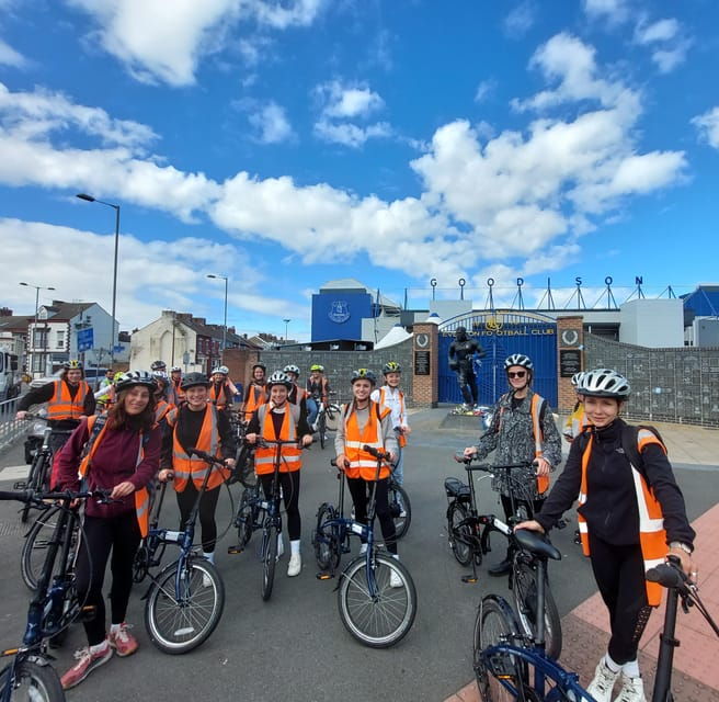 Liverpool: Football Stadiums eBike Tour 14 years old + - An Insightful Tour of Liverpool’s Football Landmarks