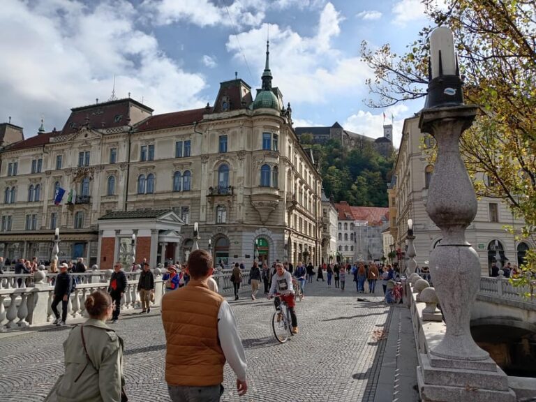 Ljubljana: City Center Walking Tour History Experience