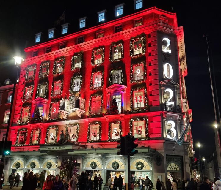 London: Christmas Lights Guided Walking Tour
