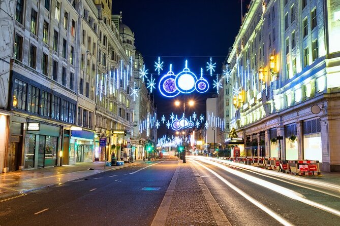 London Christmas Lights Self Guided Walking Tour