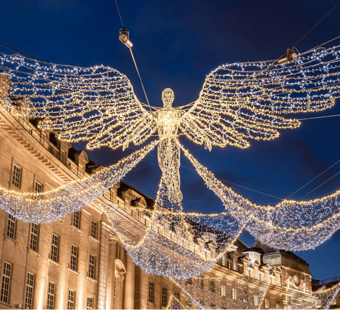 London: Christmas Lights Walking Tour
