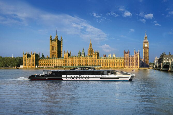 London Roundtrip Thames Cruise Uber Boat by Thames Clippers