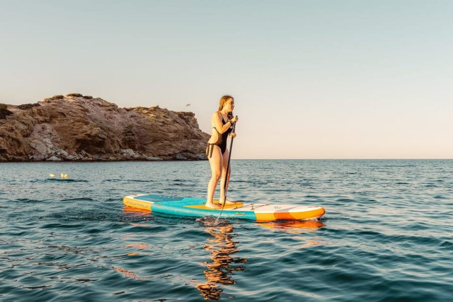 Lygaria Beach: Stand-up Paddle Board (SUP) with or w/o E-Fin - Good To Know