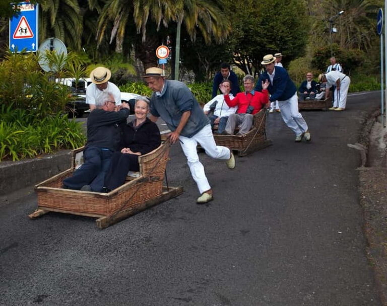 Madeira: Monte Toboggan + Old Town Tuk-Tuk Tour by MadTuk