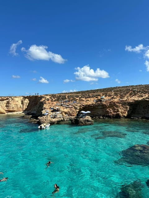 Malta: Gozo, Comino, Blue & Crystal Lagoon, & Caves Cruise