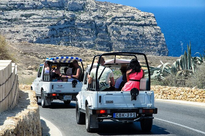 Malta: Gozo Full Day Jeep Tour with lunch and Boat Trip