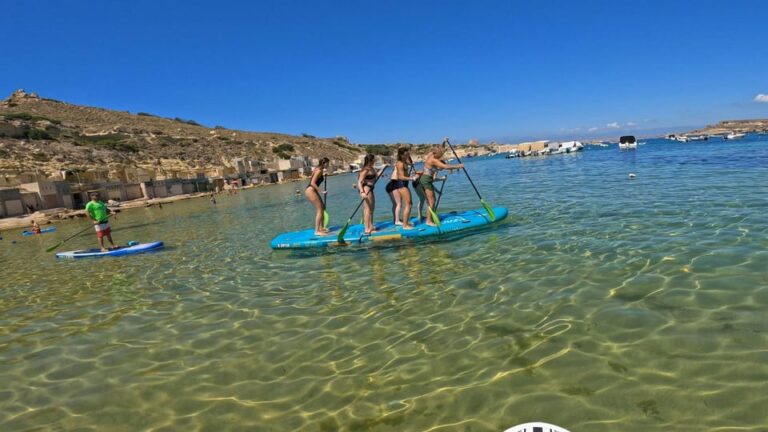 Malta: Guided Giant SUP Tour
