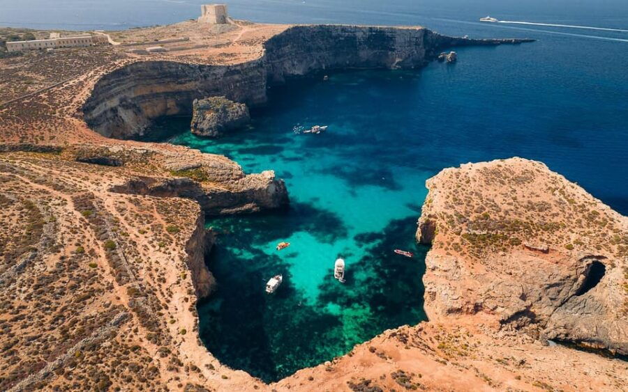 Malta: Roundtrip Ferry to Comino Blue Lagoon w/Gozo Option - The Experience on the Water