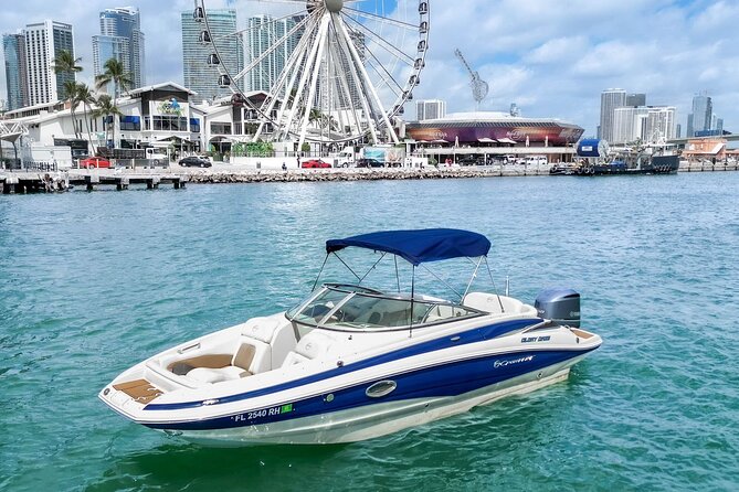 Miami Boat Rental in Crownline E2 Up to 8 Guests