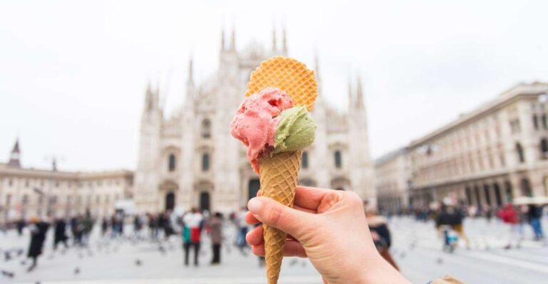 Milan Small Group: Duomo & Rooftop, Castle, Gelato Tasting