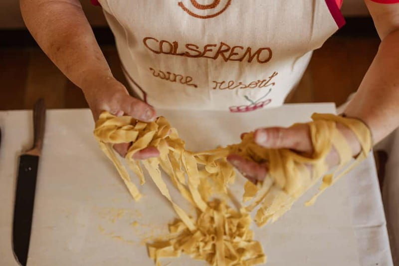 MONTALCINO : Pasta Class with Brunello Tasting and Lunch - Good To Know