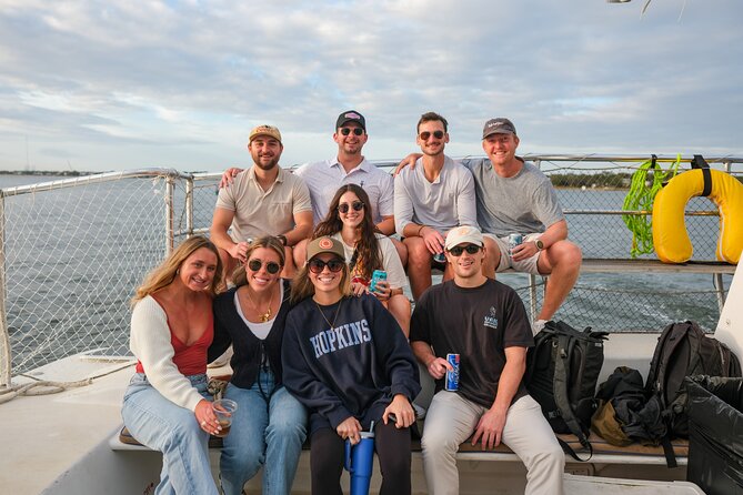 Morning Charleston Harbor Sail Lux Catamaran Shade and Seating - What to Expect from the Charleston Harbor Morning Sail