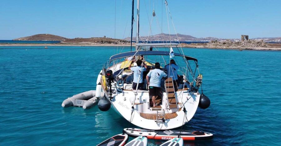 Mykonos: Delos and Rhenia Cruise with Swim and Greek Meal - An Overview of the Experience