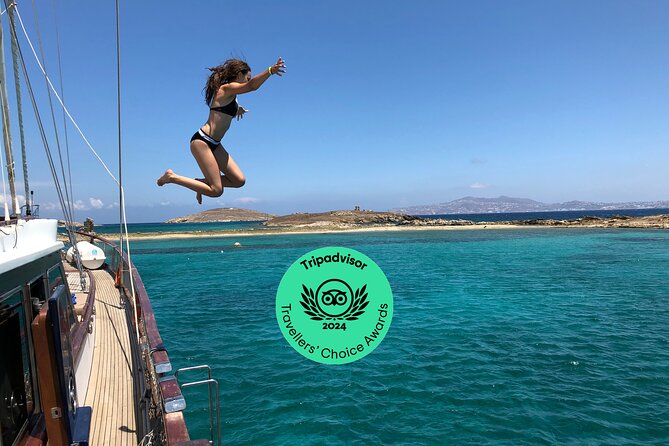 Mykonos Sail Cruise to Rhenia, Guided Tour of Delos, Lunch&Drinks - An In-Depth Look at the Mykonos Sail Cruise