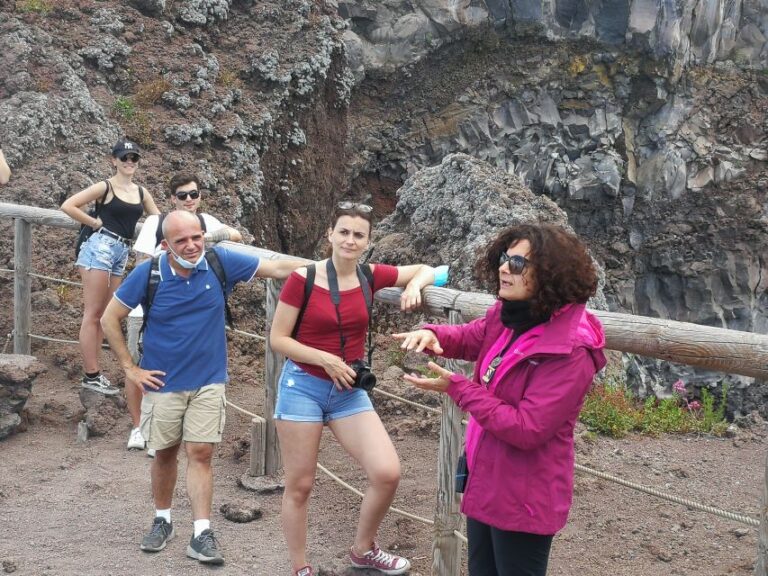 Naples: Pompeii, Mount Vesuvius, and Herculaneum Tour