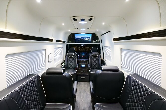 NJ Luxury Sprinter Van Tours-Transfers | EWR, PHL, Atlantic City