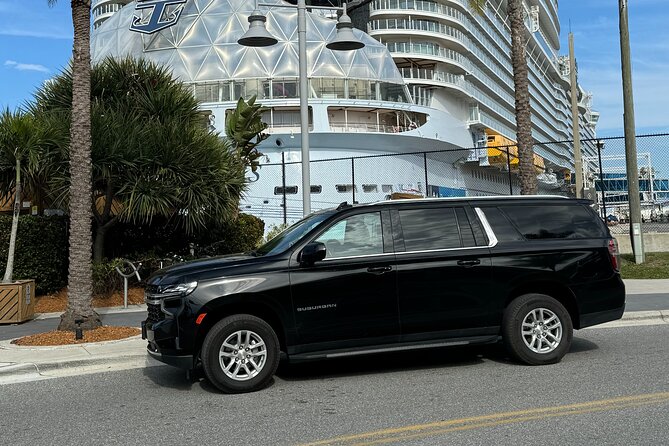 One Way SUV Private Transfer from MCO to Cocoa – Port Canaveral