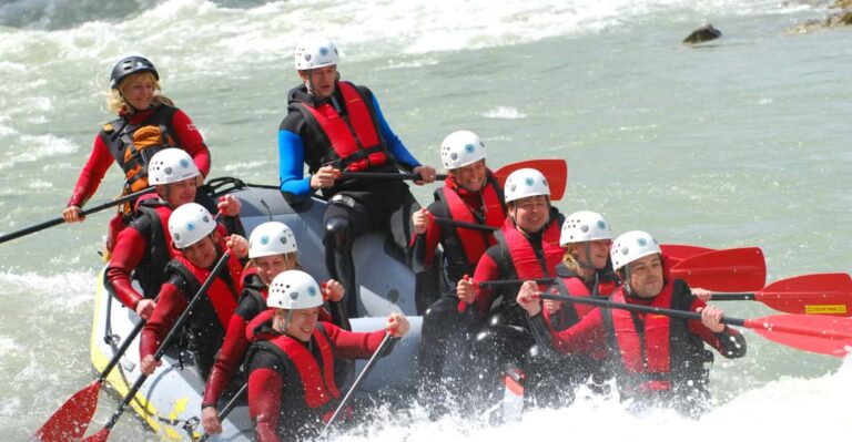 Ötztal: Imster Gorge Rafting Tour with Lunch