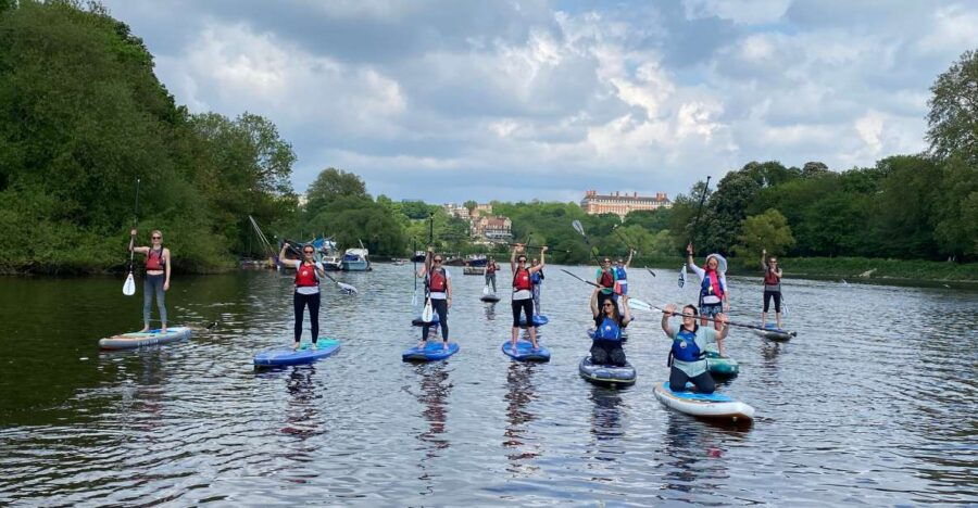 Paddleboard Experience on the beautiful Thames at Richmond - An Authentic Thames Paddleboard Adventure