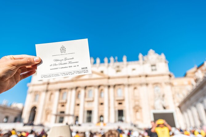 Papal Audience and Guided Tour for St. Peter’s Basilica